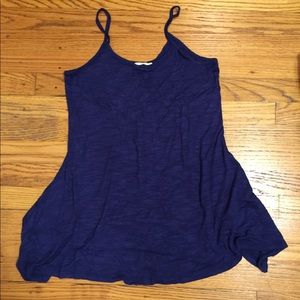 Blue tank top
